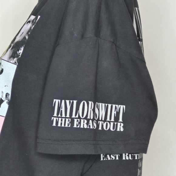 Taylor Swift The Eras Tour Black T-Shirt - Size M - Picture 6 of 9